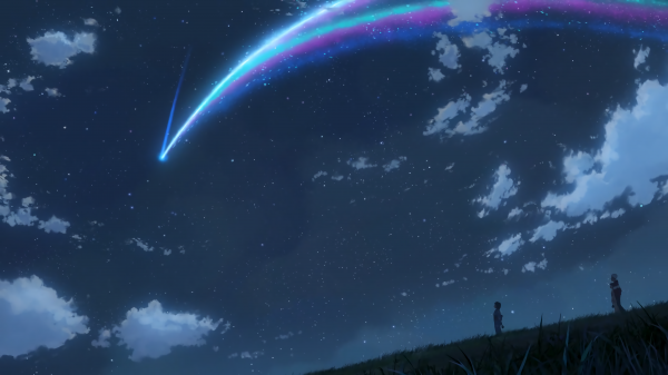 anime,anime creatures,anime tytöt,meteor streak,cloud mass,yö-