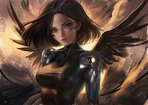 Alita,Alita Battle Angel,Alita de la batalla Alita,GUNNM,Chicas anime,películas