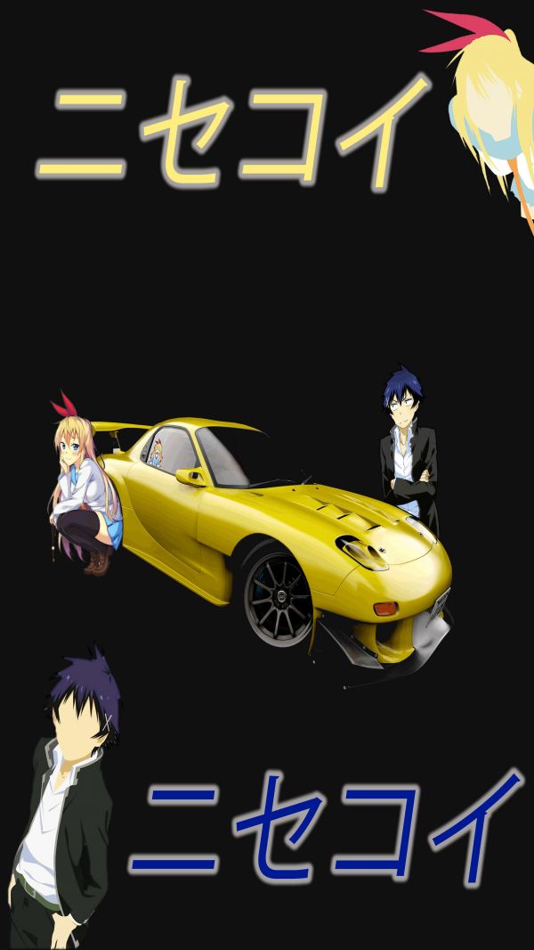 JDM,Itasha,Nisekoi,RX7