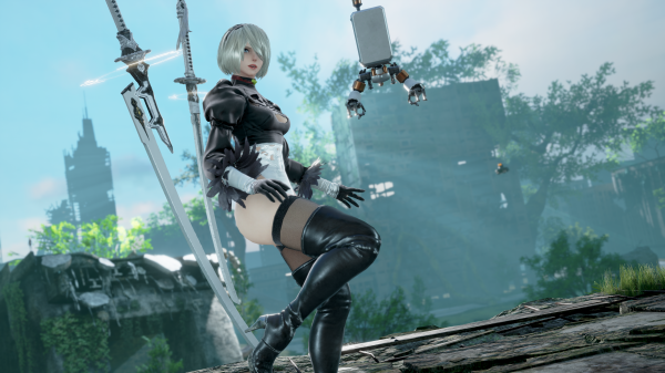 Nier Automata,Hochhackige Stiefel,thigh high boots,2B Nier Automata,Soul Calibur IV,Soul Calibur 6