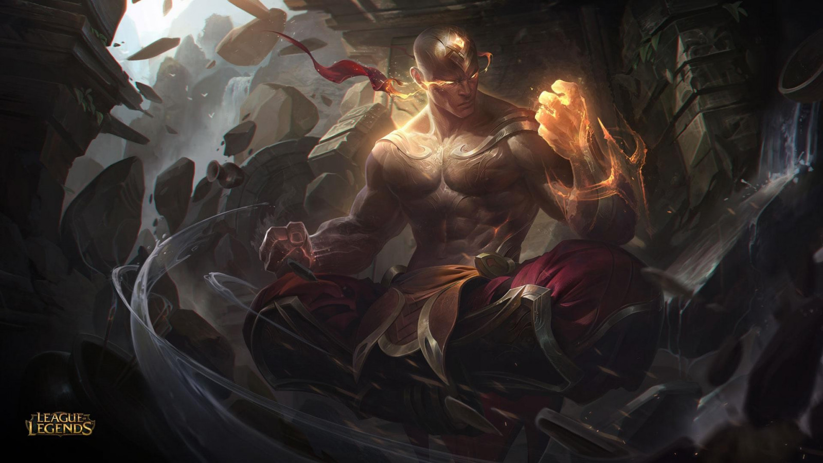 Summoner je Rift, démon, Lee Sin League of Legends, mytológie, tma, screenshot, počítač tapeta, vymyslená postava, pc hry, dobrodruh, cg artwork, visual effects, video game software