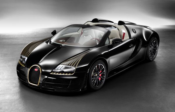 Bugatti Veyron,black bess,W16