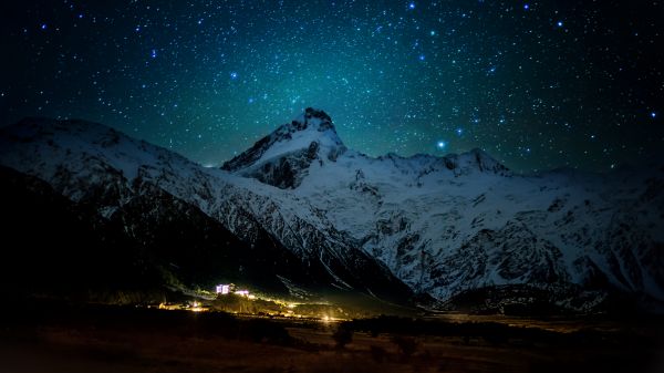 Trey Ratcliff,fotografování,krajina,Nový Zéland,noc,hvězdy