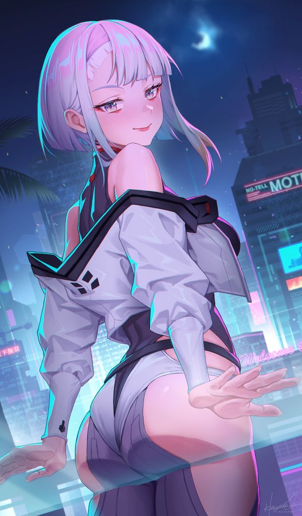 Cyberpunk edgerunners,lucy edgerunners,anime girls,Leaf98k