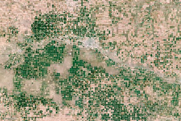 natur,landskab,USA,satellitbillede,vandmærkede,Garden City