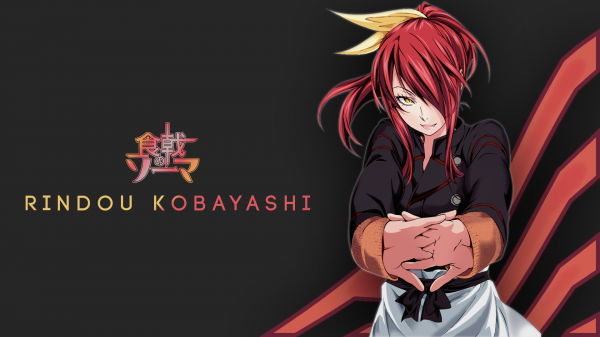 anime jenter,Shokugeki ingen Souma,Rind Kobayashi