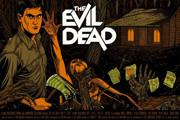 Evil Dead,1300x867 px,ouvrages d'art,affiche de film,films