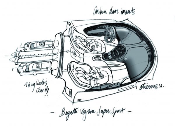 tegning,illustrasjon,linjekunst,tegnefilm,Bugatti,2012