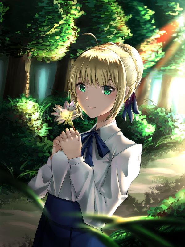 anime, anime tytöt, Fate, Fate Stay Night, Fate Grand Tilaa, Artoria Pendragon