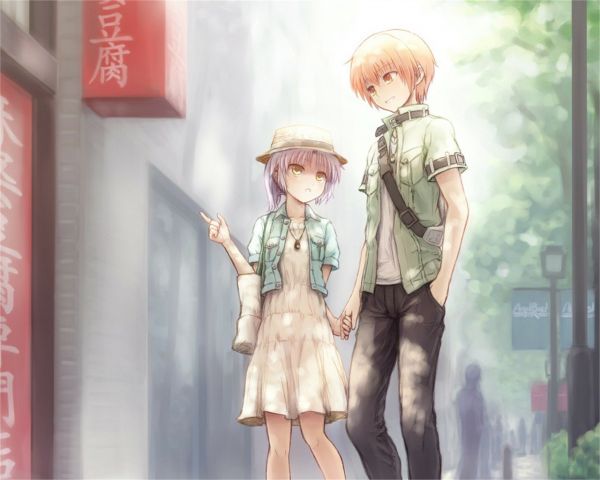 Angel Beats,Otonashi Yuzuru,Tachibana Kanade,1280x1024 px