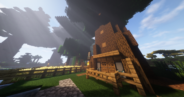 rumah pohon,Minecraft