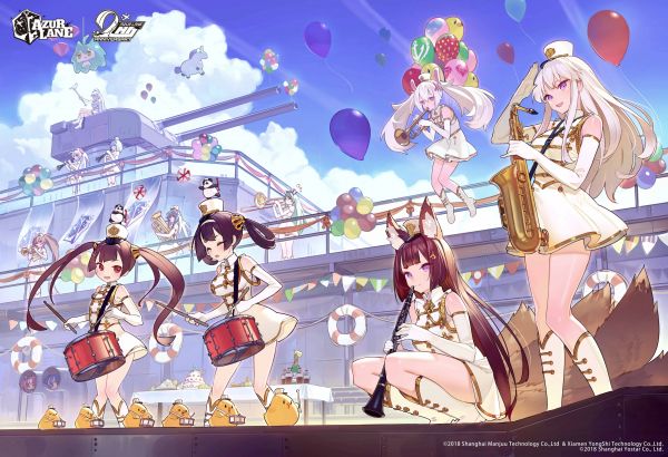 anime, Anime piger, Azur Lane, Akashi Azur Lane, Amagi Azur Lane, Belfast Azur Lane