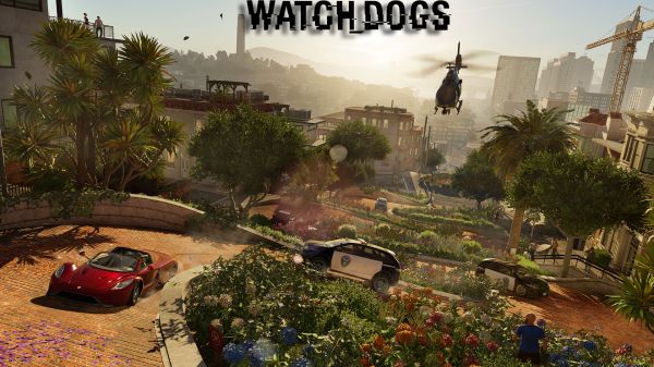 Watch Dogs 2,HDR,Ferrari