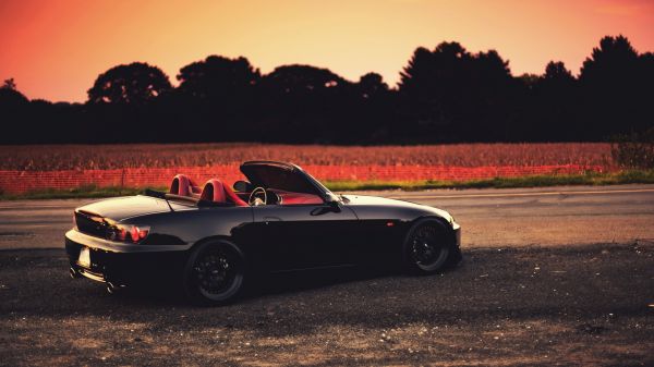 cars,Honda,silnice,S2000,1920x1080 px,Černá