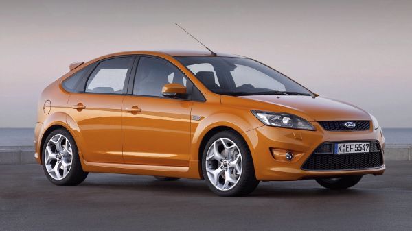 кола, превозно средство, брод, Ford Focus, купе, лимузина