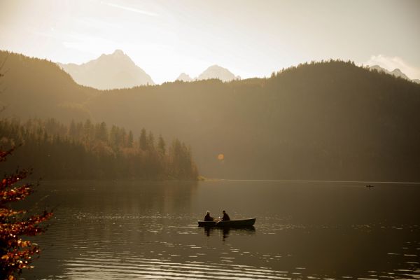 sepasang,danau