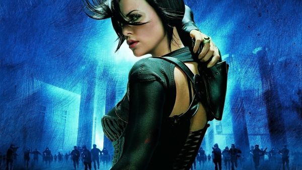 kuva,elokuvat,sininen,tieteiskirjallisuus,Charlize Theron,Aeon Flux