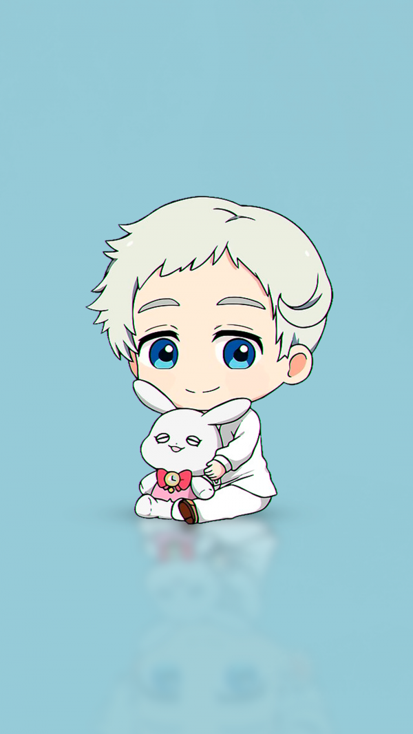 Norman The Promised Neverland, The promised neverland, Yakusoku no neverland, chibi, anime pojkar