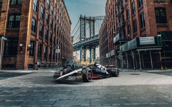 Cidade de Nova York,Fórmula 1,formula cars,Carros de corrida,Scuderia ALPHATAURI,Brooklyn