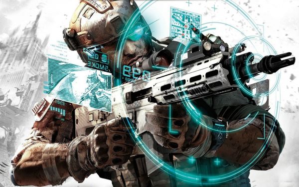 hình minh họa,Ghost Recon của Tom Clancy,Tom Clancy's,Ma trinh sát,Binh sĩ của Tom Clancy Ghost Recon trong tương lai,máy móc