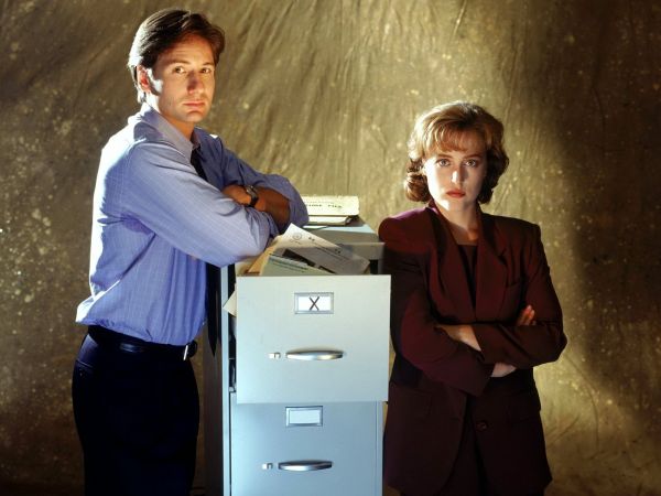 Gillian Anderson, The X Files, Dana Scully, Fox Mulder, David Duchovny, keskustelu