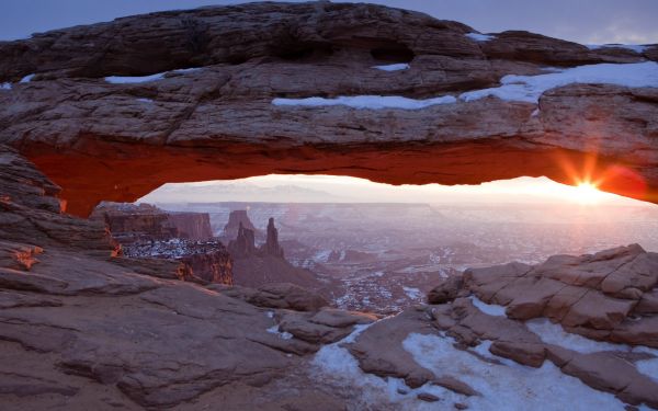 paysage,Roche,la nature,neige,hiver,la glace