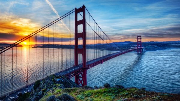 Golden Gate Bridge,São Francisco,estreito