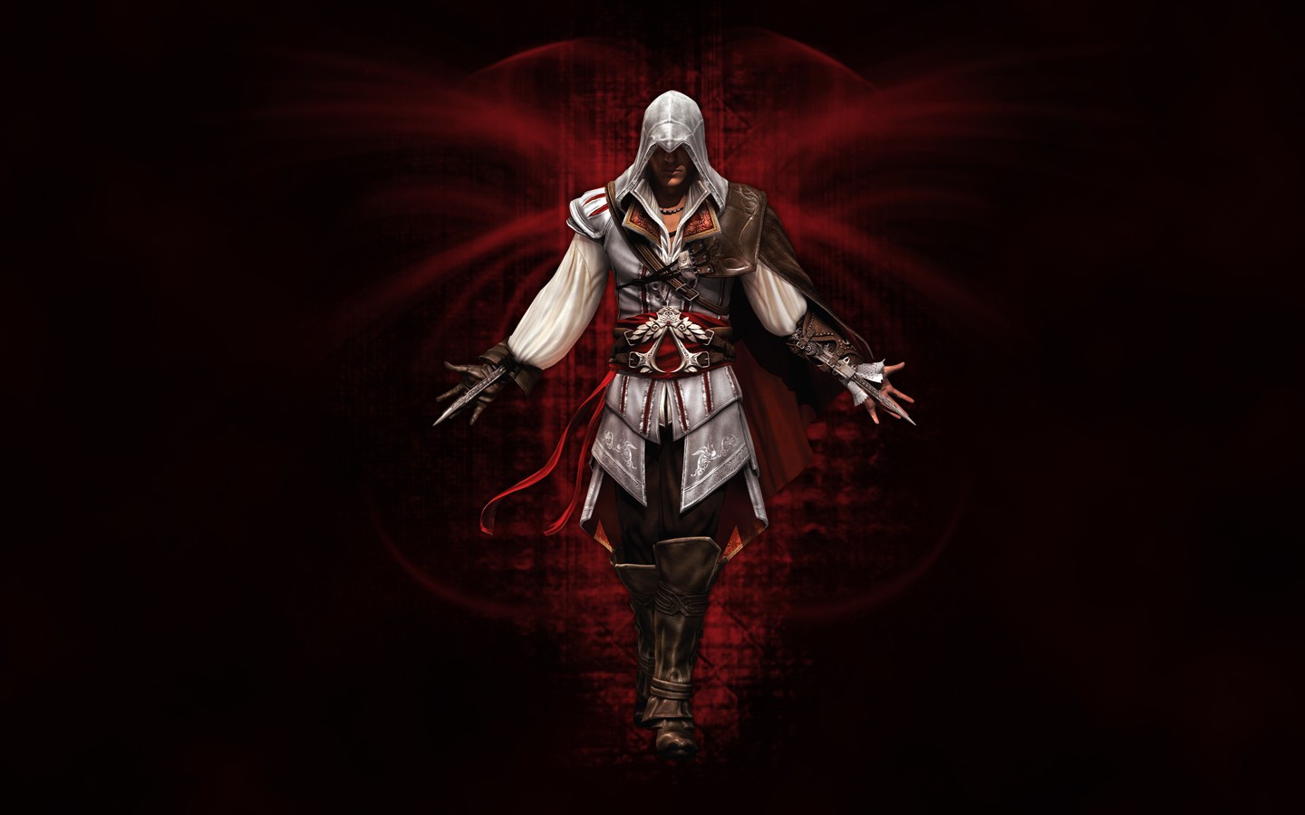 video games, demon, Assassin's Creed II, Ezio Auditore da Firenze, darkness, screenshot, computer wallpaper, fictional character