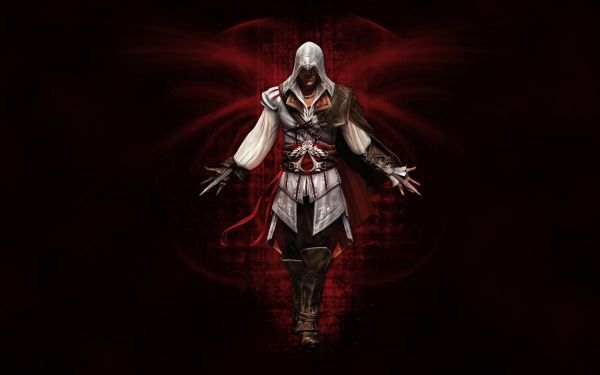 วีดีโอเกมส์,Assassin's Creed II,Ezio Auditore da Firenze,ภาพหน้าจอ,ปีศาจ,ความมืด