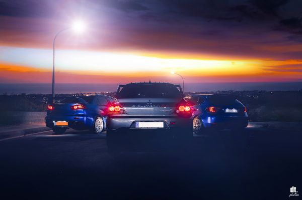 bil,Mitsubishi,Mitsubishi Lancer Evolution IX,Subaru Impreza,Mitsubishi Lancer Evo X,Subaru