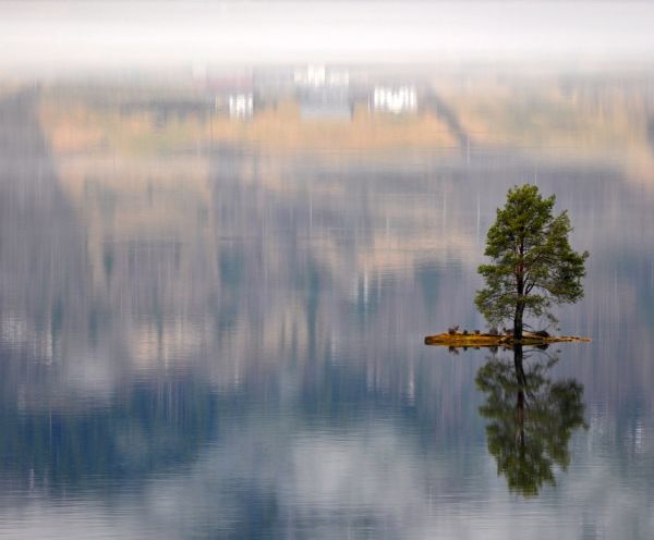 krajobraz, jezioro, Natura, światło słoneczne, zachód słońca, woda