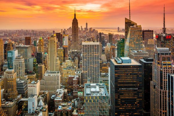 Miasto,Empire State Building,Manhattan,Nowy Jork,Jedno Centrum Światowego Handlu,2048x1365 px