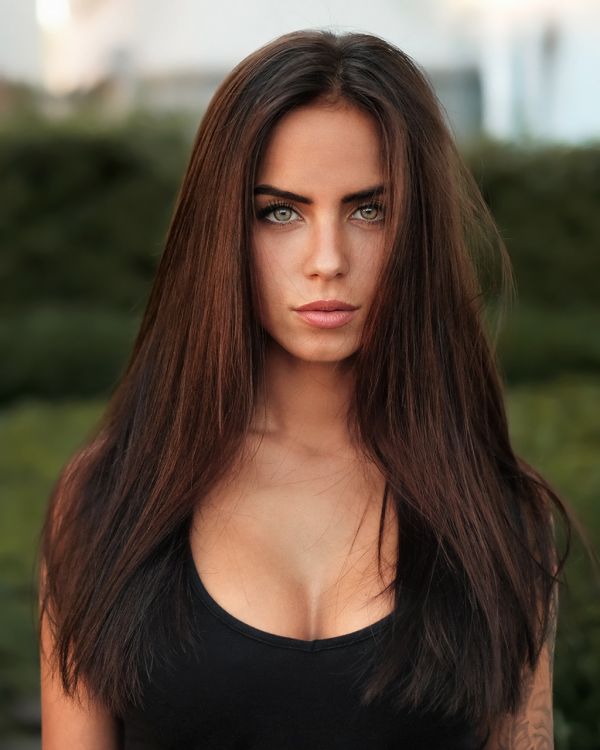 vrouw,brunette,lang haar,stijl haar,Martin K hn,Marlen Valderrama Alvar z