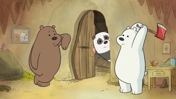 1920x1080 px,cartone animato,Noi Bears Bare