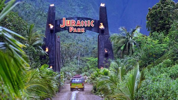 oerwoud,films,film stills,auto,Jurassic Park,teken