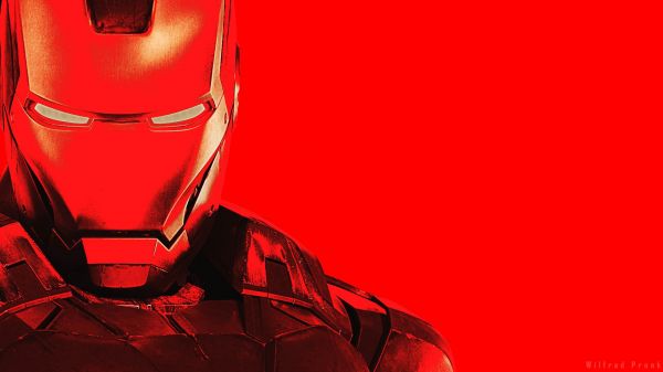 1920x1080 px,Homme de fer,Iron Man 3,double exposition,rouge