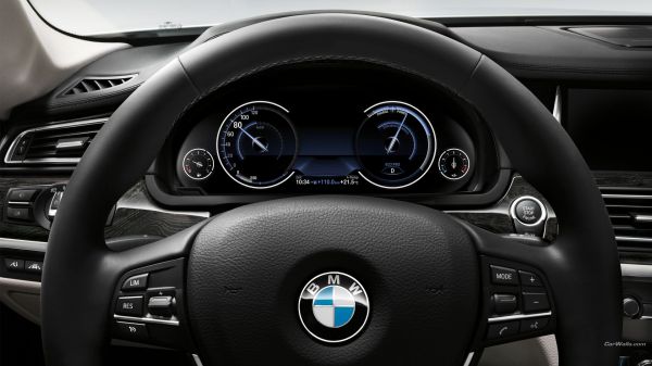 bil, BMW, kjøretøy, bil interiør, sportsbil, BMW 7