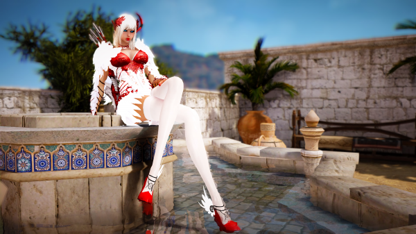 Black Desert,black desert online,blue eyes,bow,mmorpg,lipstick