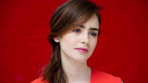 Lily Collins,színésznő,híresség,barna,nők