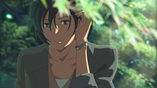 anime,Il giardino delle parole,Makoto Shinkai,Yukino Yukari,giungla,immagine dello schermo