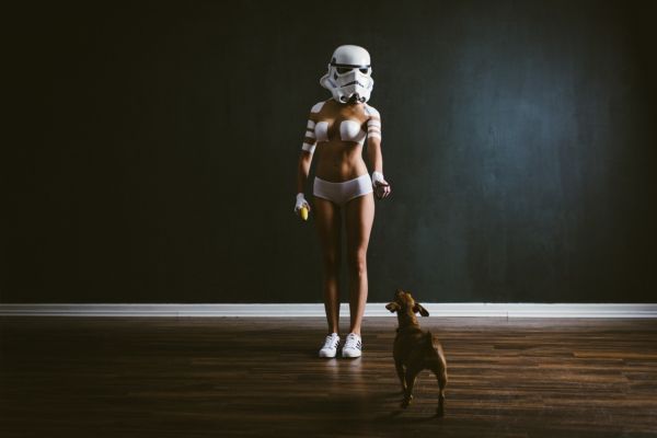 wanita,Mainan,star Wars,anjing,mode,Stormtrooper