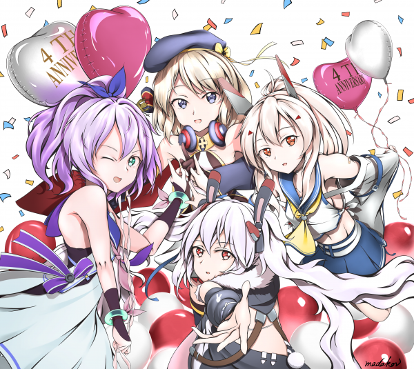 Anime, Anime Mädchen, Azur Lane, Laffey Azur Lane, Javelin Azur Lane, Ayanami Azur Lane