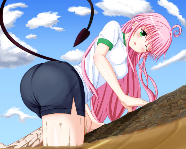 Anime,Filles anime,To Love ru,Lala Satalin Deviluke,cheveux longs,Cheveux roses