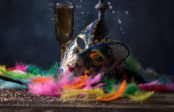 Festivais,mascarar,penas,beber,Máscaras venezianas,pintura