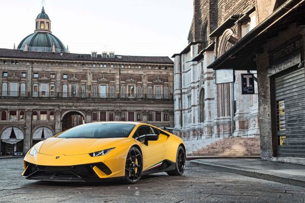 auto, ajoneuvo, Lamborghini Huracán, urheiluauto, superautoissa, katu