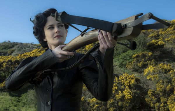 Eva Green,lumière du soleil,costume,sport extrême,Miss Peregrines à la maison pour les enfants particuliers,Miss peregrine