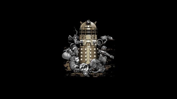 1920x1080 px,mustaa huumoria,Daleks,Doctor Who