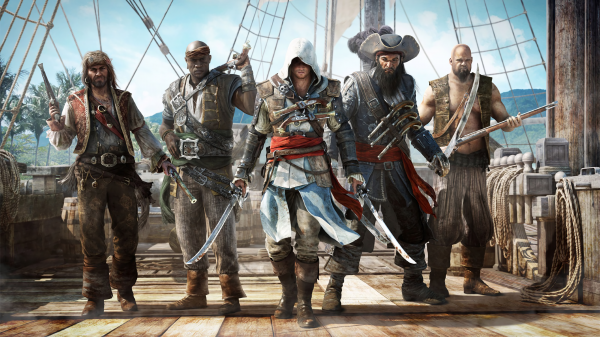 Videopelit,Assassins Creed,fantasiataiteesta,sotilas,Ubisoft,merirosvot