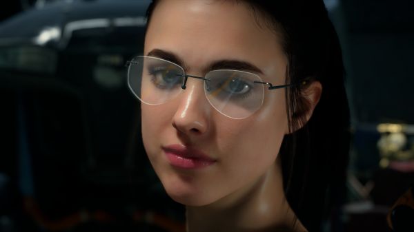 Θάνατος Διάσωσης,Mama Death Stranding,Margaret Qualley,στιγμιότυπο οθόνης,Video Game Art,Hideo Kojima