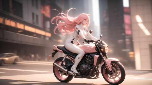 anime girls,motociclista,ragazze mecha